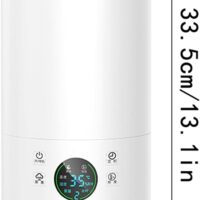Humidificador Ultrasónico Humidificadores ultrasónicos tranquilos for dormitorio y habitación grande,...