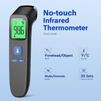 Termómetro de fiebre para bebés, niños y adultos, termómetro de...