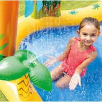 INTEX Centro Juegos Hinchable Dinosaurio 249x191x109 cm 272l (57444)