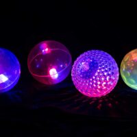TickiT 72207 Large Texture Sensory Flashing Ball Set