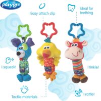 Playgro – Mis tres amiguitos sonoros (0181059)
