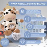 Ruido Blanco Bebe 15 Melodias – Autotemporizador y Detector de...