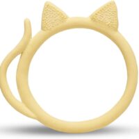 Lanco Mordedor para bebé Coco el Gato, 100% Caucho Natural (Látex)