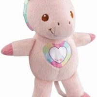 VTech-El Unicornio cantarín Suave Peluche Interactivo con Diferentes Texturas Color, único (3480-528122)