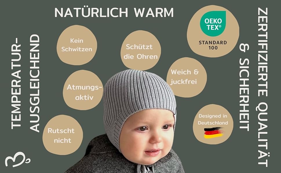 Gorro para niña, gorro para niña, gorro de 2 años, gorro para niños pequeños 