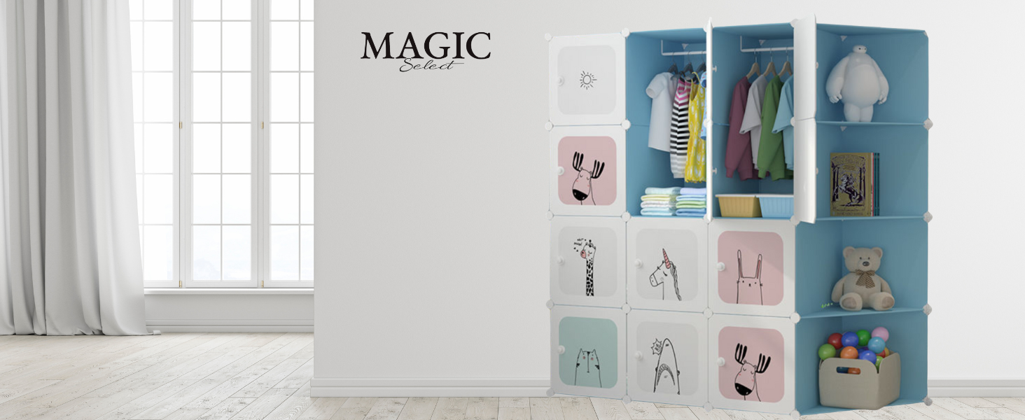 Estantería, Armario, Modular, Módulos, Organizador, Infantil, Niños, Habitación, Hogar, Salón