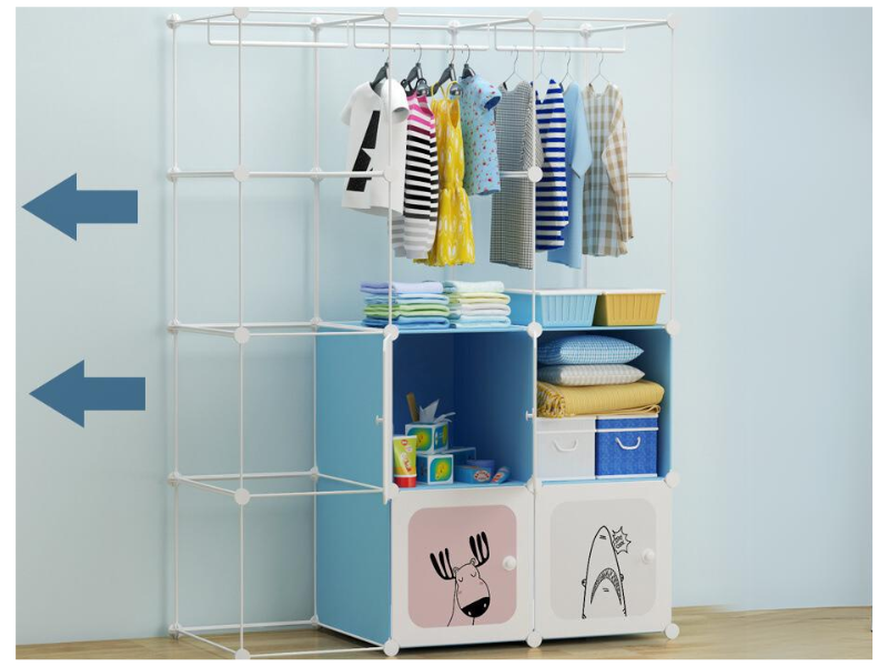 Estantería, Armario, Modular, Módulos, Organizador, Infantil, Niños, Habitación, Hogar, Salón