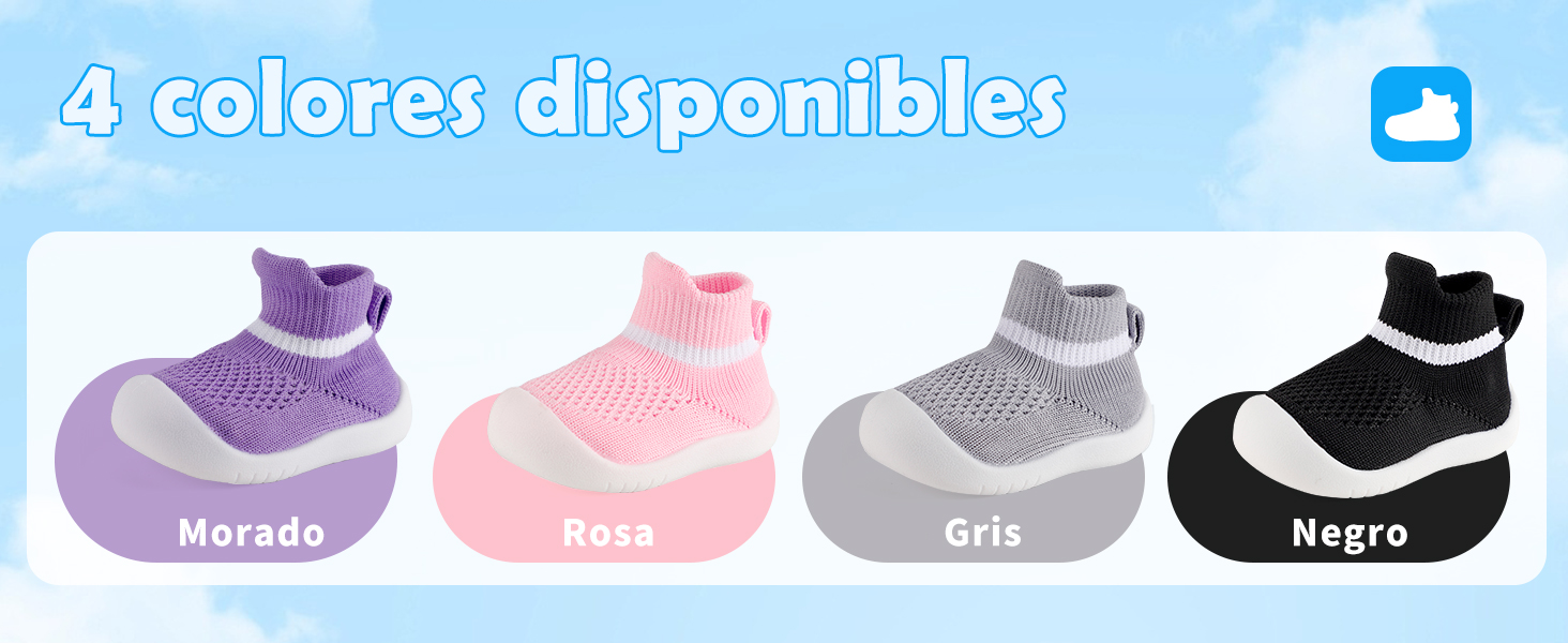 4 colores disponibles