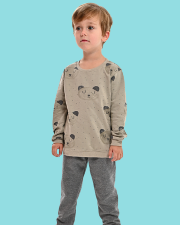 Esencials, unisex, ropa, outfit, conjunto, manga larga, parte superior, pantalones, bolsillos