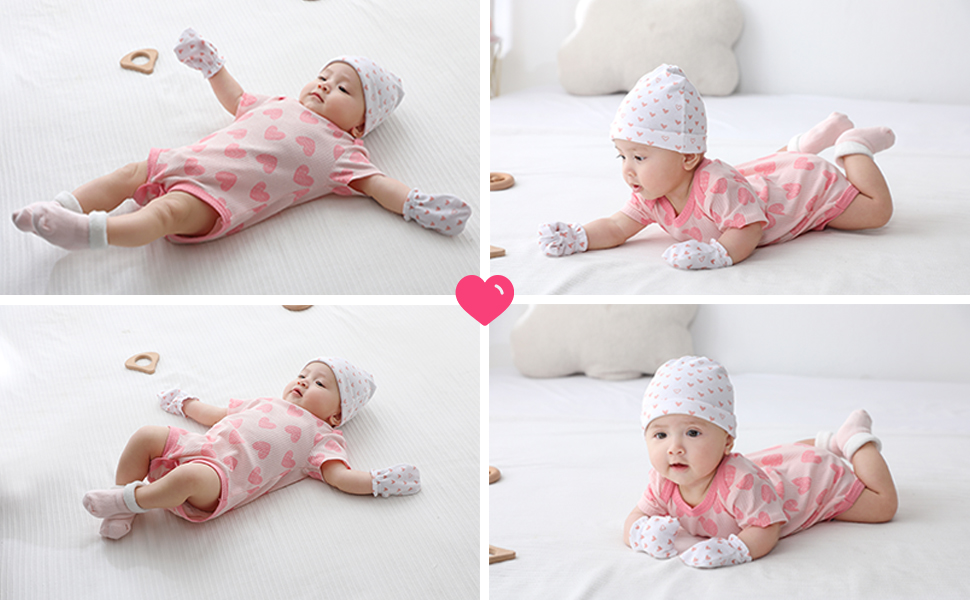 gorros de bebé niña