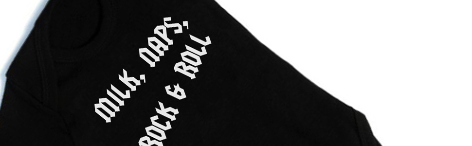 Ropa de bebé Rock n Roll - Body Baby Grow Baby Moo's