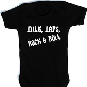 Chaleco de cultivo para bebé Rock & Roll Music