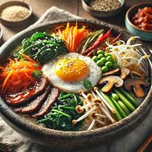 Bibimbap coreano