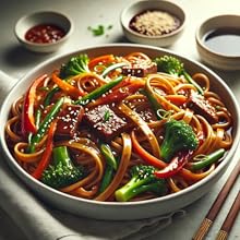 Fideos con salsa hoisin