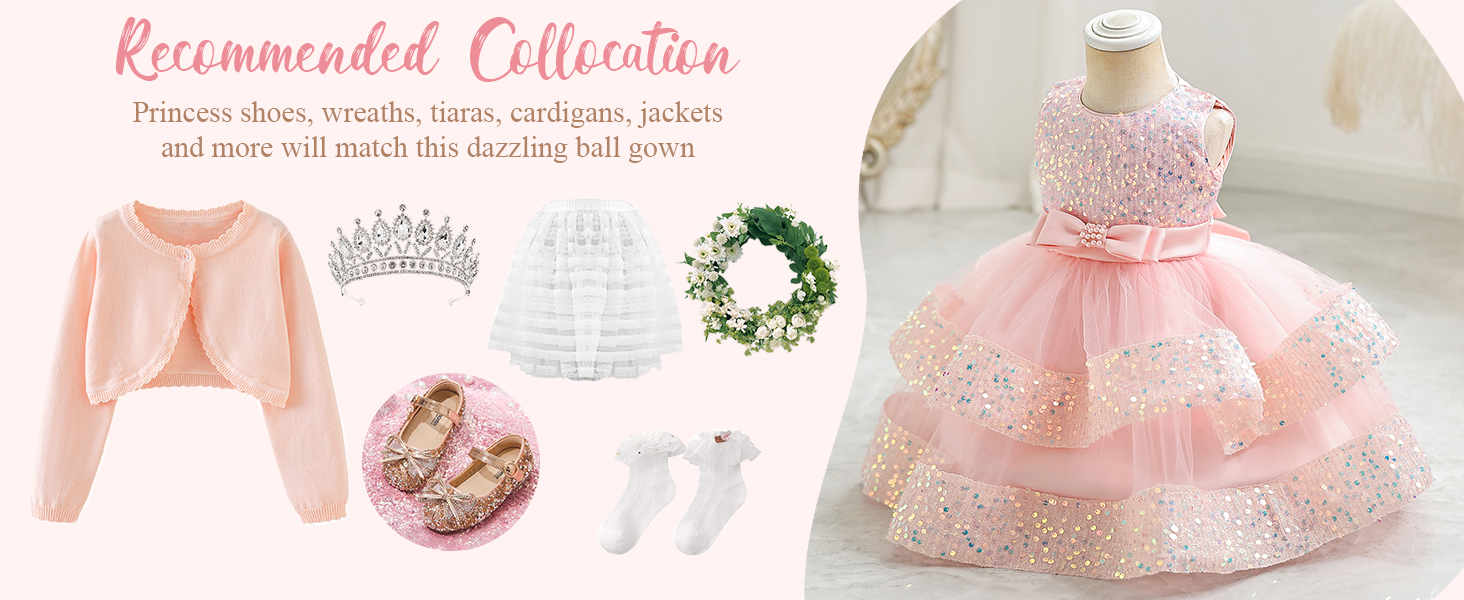 Vestido de fiesta para bebés