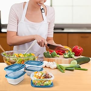 Recipiente para alimentos con tapa de 500 ml 