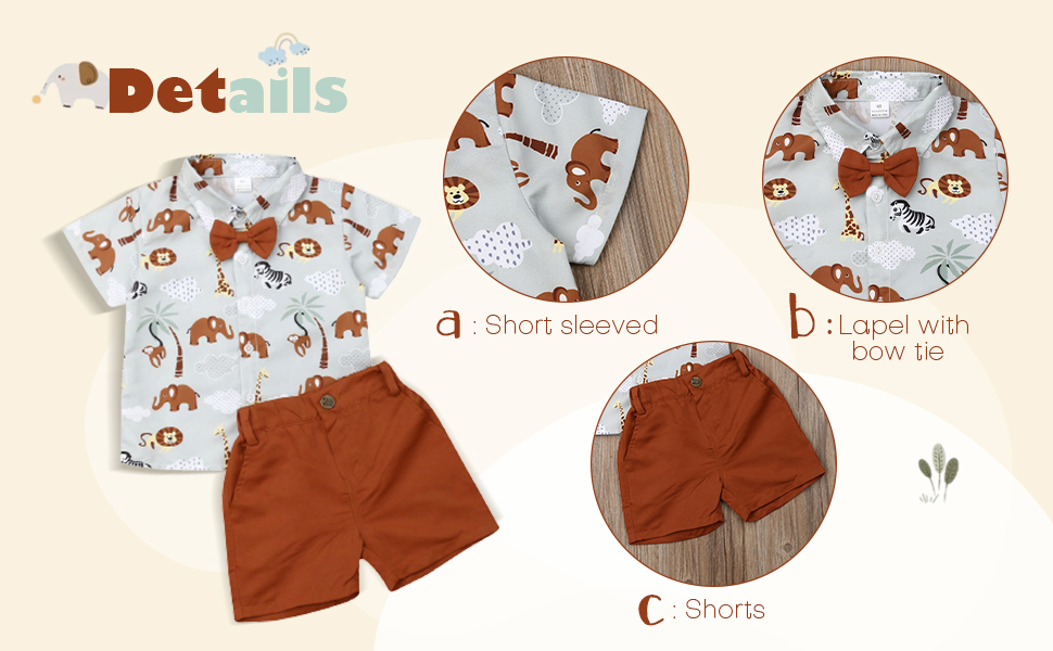 traje casual niño