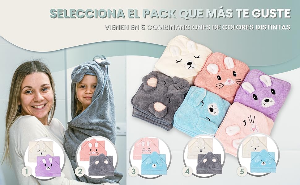 capa de baño bebe