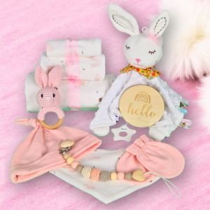 CESTA REGALO BEBE RECIEN NACIDO NIÑA