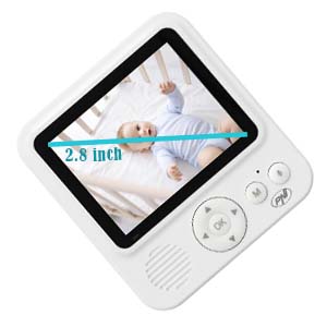 PNI,Monitor de Video para bebé,inalámbrico 2.4 GHz,Sensor de Temperatura,VOX