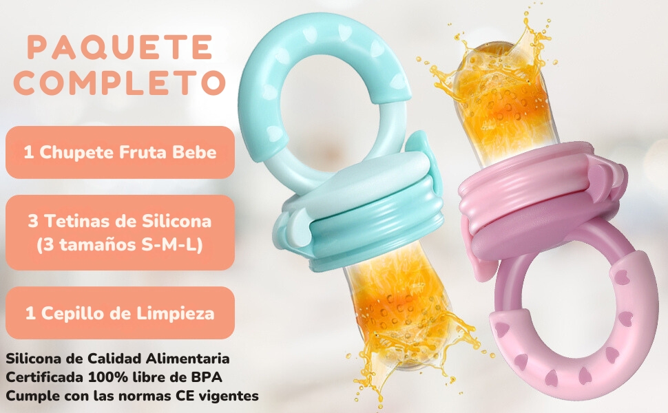 Chupete Fruta Bebé Contenido