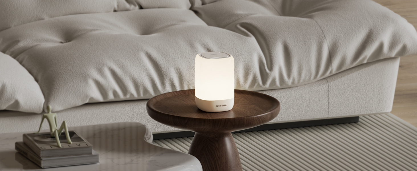  Lámpara de Mesa Recargable para Dormitorio