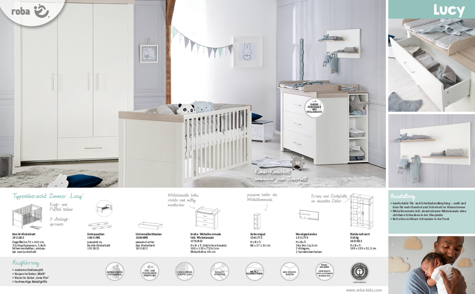 Habitación para bebés Lucy
