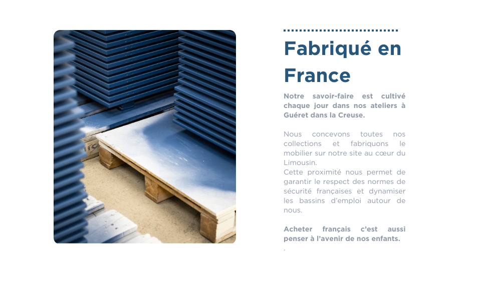 Fabricado en Francia