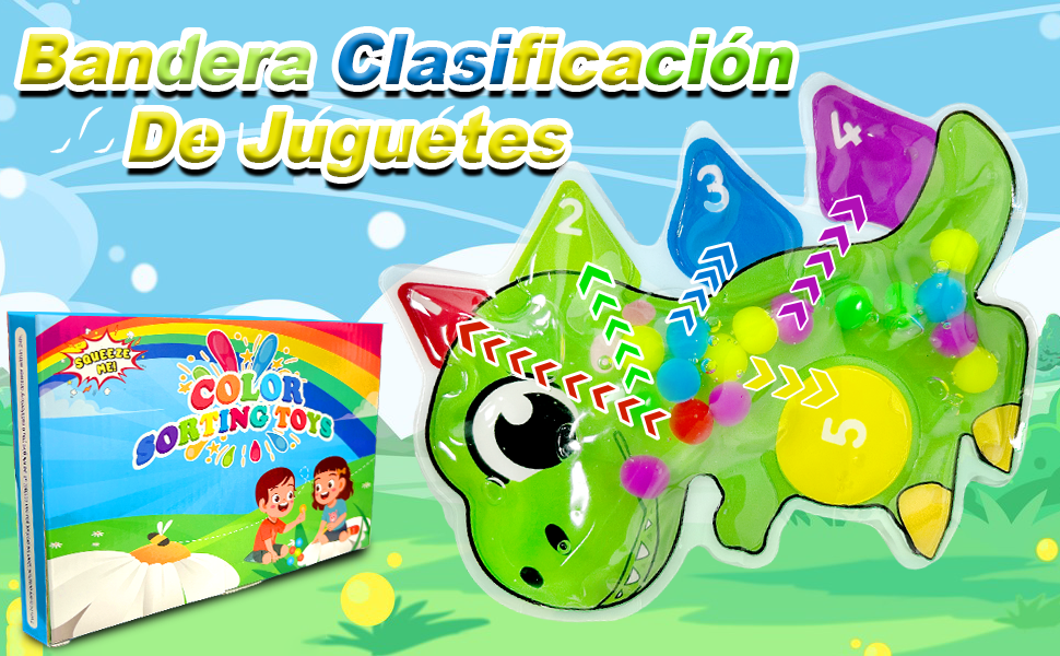 Juego De Clasificación De Colores Juguetes Sensoriales De Clasificación De Colores