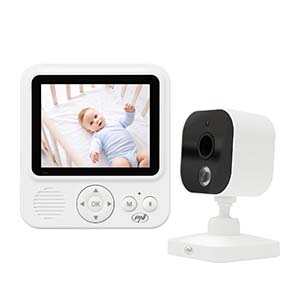 PNI,Monitor de Video para bebé,inalámbrico 2.4 GHz,Sensor de Temperatura,VOX