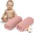 Dreamzie – Juego de 2 Sabanas Cuna 60×120/70×140 Algodon Ajustables – Oeko Tex Certificado – Rosa – Sabana Bajera Cuna 60×120/70×140 Algodon 100%