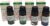 Humidificador ultrasónico. 7 Colores led. Difusor de Aromas eléctrico para el hogar. Capacidad 130 ml. Ultra silencioso con Vapor de Agua. Incluye fragancias.