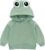 famuka Sudaderas con Capucha Bebé Niña Niño Color Liso Forro Polar Rana Conejo Pato
