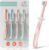 Cherish Baby Care Juego de Cepillo de Dientes para Niños (4 Unidades) – Cepillo Bebe Libre BPA y Testeado en Cuanto a Seguridad, Diseñado Por un Dentista Pediátrico, Cepillo de Dientes Bebe 1-2 Años