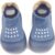 Zapatos Calcetines Bebé Niños Niñas Primeros Pasos Zapatos Bebé Calcetines Antideslizantes con Suela de Goma,6-24 Meses