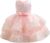 Miipat Vestidos Bebés Niña de Tul con Lentejuelas Sin Mangas Vestido de Princesa de Fiesta para Niñas Pequeñas Formal de Niñas para Cumpleaños Bodas Ropa