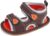 MK MATT KEELY Sandalias Bebé Niñas Niños Zapatillas Primeros Pasos Verano Zapatos Cuero Suave Antideslizante Puntera Abierta para 3-18 Meses