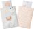 Pekenito Ropa de cama para bebé – Ropa de cama infantil de 100 x 135 cm + funda de almohada de 40 x 60 cm – suave y 100 % algodón en bonito diseño de lama