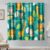 Kzzfqxb Cortinas para niños 2 Paneles 117x138cm, diseño de Animales del Bosque Verde Tigres Leones Jirafas Monos Dibujos Animados, para Dormitorio de niños, niñas y bebés