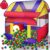 KIDUKU® Tienda de Juegos Infantil 300 Bolas | Piscina de Bolas | Carpa de Tela para Niños Pop Up + Bolsa para Transportar – Uso Interior y Exterior