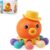 BelleStyle Juguetes Bebes 6-12 Meses, Juguetes Montessori 1 Años, Pulpo Juguetes Sensoriales Juegos de Actividade Motricidad Fina Educativos Regalo para Cumpleaños Navidad para Niños Niñas