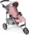 Bayer Chic 2000 – Cochecito de muñecas Lola, joggy, muñecas, Cochecito para muñecas, Color Gris y Rosa
