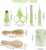 Kit de Uñas de Bebé, 6 en 1 Juego de Cuidado de Uñas para Bebé, Juego de Cuidado para Guardería, Tijeras e Lima de Uñas, Pinzas para Niños Pequeños, Recién Nacidos