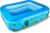 Piscina Hinchable, 115 x 83 x 33 CM Piscina Hinchable Infantil, Piscina Inflable Infantil, Piscina Hinchable Bebe, Piscina Rectangular para Jardín Interior Exterior