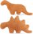 2 Cojines de Dinosaurio con Pepitas de Dinosaurio, para niños, Regalos creativos de cumpleaños (2)