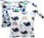 2 Piezas Bolsa Pañales Bebe, Bolsas Pañales Impermeable, Reutilizable Wetbag, Wet Bag Pañales con Cremallera, Bolsas para Ropa Mojada, Portátil Bolsa Mamá, para Viajes, Playa, Piscina, Gym