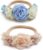 2 piezas Diademas De Para Niña Bebé, Banda Elástica Para el Pelo Con Flores Lazos, Accesorios Para el Cabello Para Recién Nacido Niño Pequeño