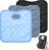 3 protectores impermeables para asiento de coche de bebé, protectores impermeables para asiento de coche, ajuste universal para asientos de coche y cochecitos, para entrenamiento de orinal (gris