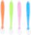 4pcs Cucharas Siliconas Bebé, sin BPA,Silicona Suave Cuchara de Punta de alimentación,Cuchara de Aprendizaje para Bebe,Cuchara para Bebé