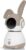 Alecto SMARTBABY10BE – Vigilabebés con cámara y WiFi/WiFi – Monitor de vídeo para bebés con visión Nocturna – Vigilabebés con interfono y Control Mediante aplicación – Blanco/Beige